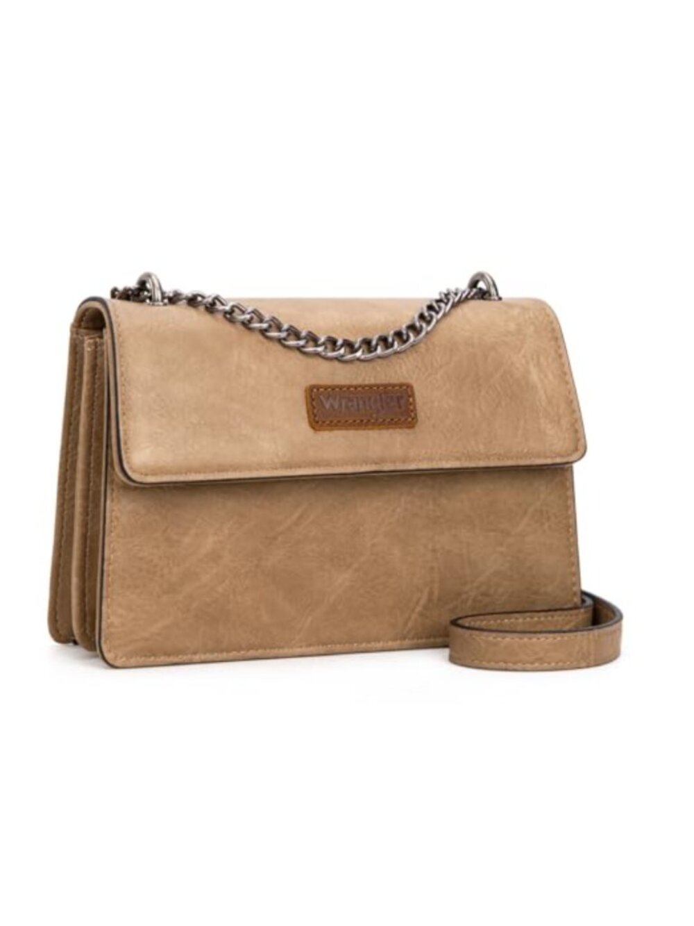 Wrangler Crossbody Purse for Women Shoulder Bag with Chain Strap